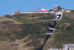Constitution Hill viewed from the beach