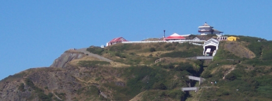 Constitution Hill in Aberystwyth