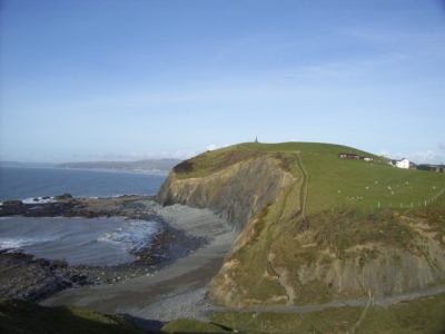 Approaching Borth