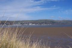 View across Dovey Estuary to Aberdovey