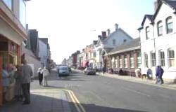 Tywyn high street